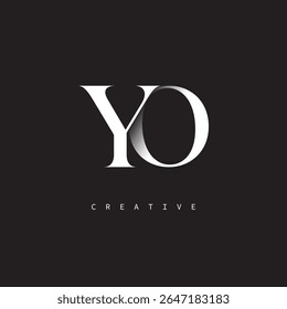 YO Monogram Logo Minimal Elegant Letter mark for Luxury, Fashion   Creative Brands	
