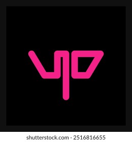 YO - Neon Fusion of Youth and Optimism. Electrify Your Brand with This Bold, Punchy Logo. Perfect for Tech Startups, Music Labels, or Trendy Apparel. Make a Statement That Pops. Letters Y and O.