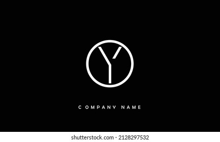 YO, OY Alphabets Letters Logo Monogram