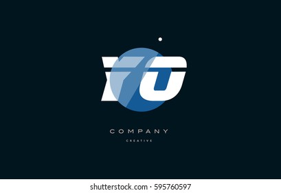 yo y o  blue circle dot big font alphabet company letter logo white design vector icon template 