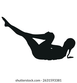 Yoga com Adriene frente stock vetor foto preto e branco eps ai ilustram silhueta modelo de design gráfico 