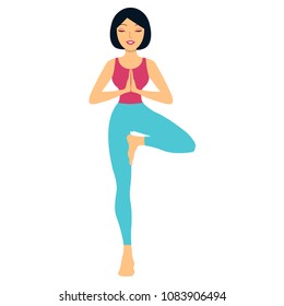 Yoga, asana, vrksasana