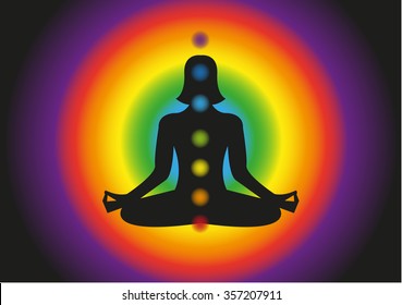 Yoga Background. Sport. Lotus. Logo. Symbol. Vector