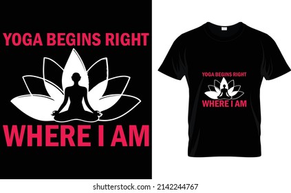 Yoga begins where i am