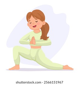 Yoga body posture. Woman practicing yoga.