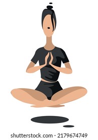 Yoga. chakras. Woman in yoga pose. Health. Meditation. Sport. lotus,. Human development