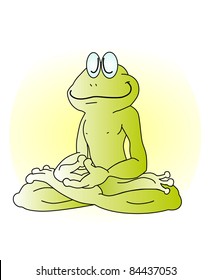 Yoga for children with the Yoga frog
