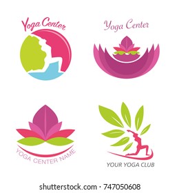 Yoga Class Logo Template