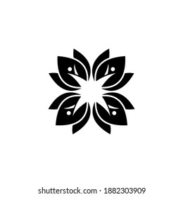 diseño de concepto de yoga e icono