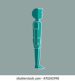 Yoga concept with icon design, vector illustration 10 eps graphic.