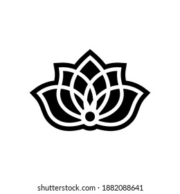 yoga design concept and icon