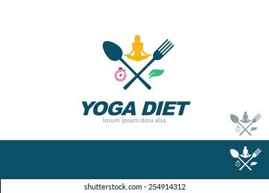 Yoga Diet Wellness Health Concept Design Element