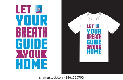 Yoga exercise t shirt design, Exercise tshirt design, yoga tshirt 2024, Typography Yoga T Shirt, Trendy Gym T Shirt