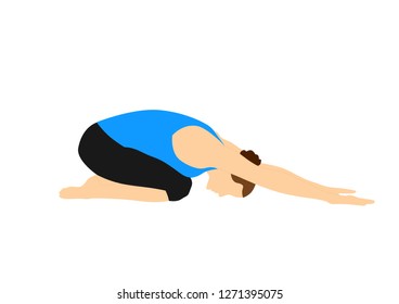 Yoga fitness position workout motivation
