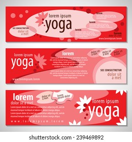 Yoga Flyer Template - Vector Illustration, Graphic Design, Editable For Your Design