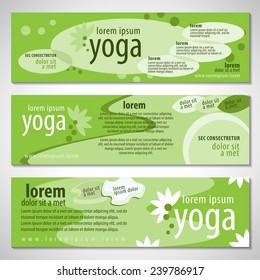 Yoga Flyer Template - Vector Illustration, Graphic Design, Editable For Your Design  