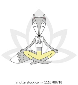 kitsune yoga fox