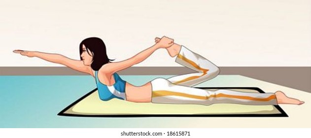 Garota de Yoga