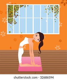 yoga girl