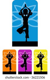 Yoga Girl Silhouette