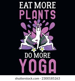 Yoga graphics tshirt design vector design 