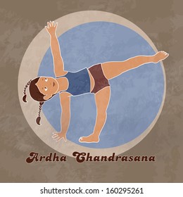 Yoga Half Moon Pose