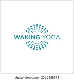 Yoga Health logo design, Modern Colorful Woman Wellness vector eps10