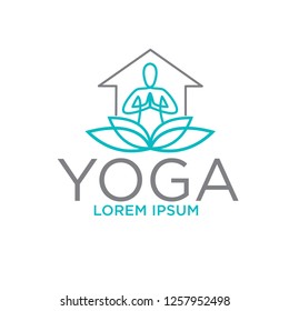 yoga home logo designs