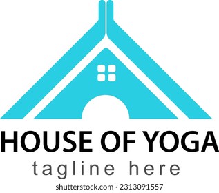 Yoga-Logo-Designs Vektorgrafik