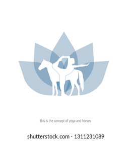 a yoga and horse trainer, 