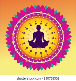 Yoga icon