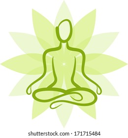 Yoga icon