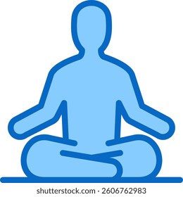 Yoga Icon Element For Design