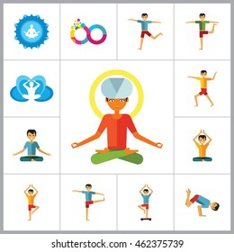 Yoga Icon Set