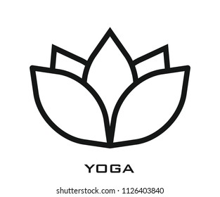 Yoga icon signs