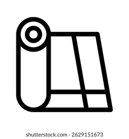 Yoga Icon Vector Symbol Design Illustration