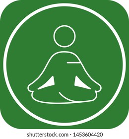 Yoga icon for your project
