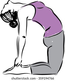 yoga illustration 