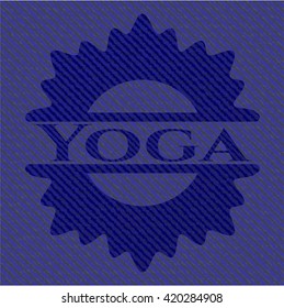 Yoga jean background