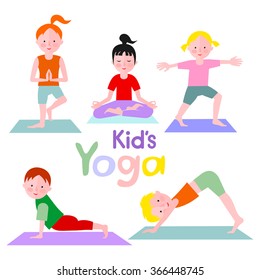 Yoga kids set