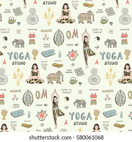 yoga lesson pattern