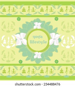 yoga lifestyle card