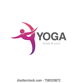 yoga logo design