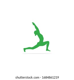 Yoga logo design template. Health Care, Beauty, Spa, Relax, Meditation, Nirvana concept icon	