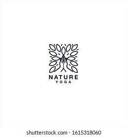 Yoga Logo Design Template idea