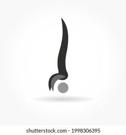 Yoga logo and icon. Yoga meditation figure pose. Vector illustration
