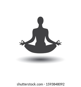 Yoga Logo and Icon Vector Template