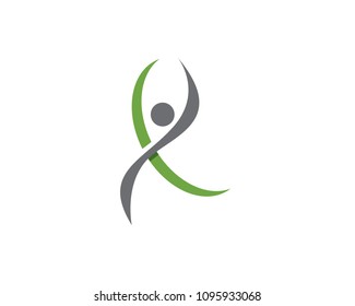 Yoga logo and symbol