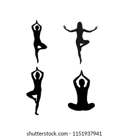 yoga logo template