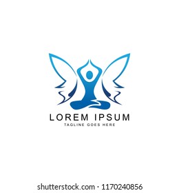 Yoga Logo Template